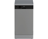 Beko mašina za pranje sudova DVS05031SB, 10 kompleta, slim, Siva