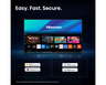 Hisense LED TV 40" 40A4S, Full HD, VIDAA Smart OS