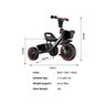 Winner Bike Tricikl Bic.10" haoayou tric black Bck0314