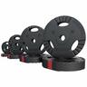 Gorilla sports Olimpijski tegovi 50/51 mm od plastike 2x15 kg