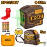 INGCO merni set samonivelišući laser 0-35m i metar 5m  HLL680081-1