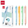 DELI ROLER GEL PASTEL PLAVI 0,5 mastilo suši za 1sek + klipsa uvlači vrh EG337