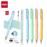 DELI ROLER GEL PASTEL PLAVI 0,5 mastilo suši za 1sek + tihi klik mehanizam EG265
