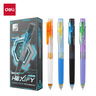 DELI ROLER GEL HEXIFY sa dve kuglice 0.5 mm PLAVI EG363-BL