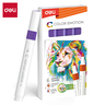 DELI MARKER AKRILNI PURPURNO LJUBIČASTI 51 COLOR EMOTION EC193A-Purple