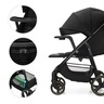 KINDERKRAFT KOLICA ZA BEBE SA TACNOM TRIG 3 BLACK KSTRIG03BLK000T