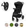 KINDERKRAFT KOLICA ZA BEBE SA TACNOM TRIG 3 BLACK KSTRIG03BLK000T