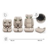 KINDERKRAFT AUTOSEDIŠTE COMFORT UP 2 PLUS I-SIZE BEIGE KCCOUP02BEGPL00