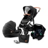 KINDERKRAFT KOLICA ZA BEBE 3U1 PRIME MINK PRO BLACK KSPRIM00BLK300I