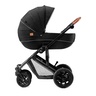 KINDERKRAFT KOLICA ZA BEBE 3U1 PRIME MINK PRO BLACK KSPRIM00BLK300I