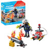 Playmobil Vatrogasac sa vodenom pumpom