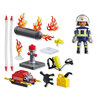 Playmobil Vatrogasac sa vodenom pumpom