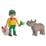 Playmobil Duo pack Rendžer i nosorog