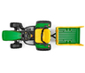 PEG PEREGO TRAKTOR NA AKUMULATOR (12V) - JOHN DEERE SA UPRAVLJACEM (rc) IGOR0117