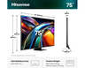 Hisense ULED RGB Mini-LED TV 75UR9S, 4K Ultra HD, VIDAA Smart OS