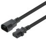 Manhattan Power Extension Cable C13 to C14, 1 m