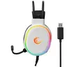 Slušalice žične gaming Rampage ROGUE RGB bele 36120