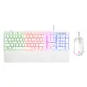 Tastatura+miš žični set Rampage KM-RX7 FORTUNA V2 beli 42578
