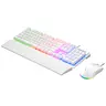 Tastatura+miš žični set Rampage KM-RX7 FORTUNA V2 beli 42578