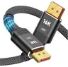 E-Green Kabl DisplayPort 2.1 M/M 16K/80Hz 2m, crni