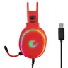 Slušalice žične gaming Rampage ROGUE RGB crvene 35132