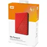HDD WD EXT 2.5" My Passport USB 3.2 4TB Red WDBPKJ0040BRD-WESN