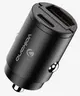 USB auto punjač Volkano Obscurix Series VK-8007-BK 30W USB-A + USB-C