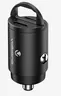 USB auto punjač Volkano Obscurix Series VK-8007-BK 30W USB-A + USB-C