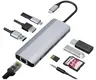 Gembird A-CM-COMBO9-06 USB-C 9-in-1 multi-port RJ45+USB3.0+SD+USB-C+HDMI+USB2.0