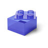 LEGO kutija za odlaganje sa poklopcem (4): Svetlucava ljubičasta 40090800