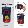 LEGO® Minifigures™ pop-up pernica - crveni svemirac 53434