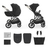 KINDERKRAFT KOLICA 2U1 PRIME 3 BLACK KSPRIM03BLK2000