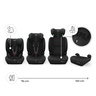 KINDERKRAFT AUTO SEDIŠTE COMFORT UP 2 PLUS i-Size black KCCOUP02BLKPL00
