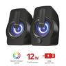 Trust GEMI 2.0 SPEAKER RGB BLACK 12W (22948)