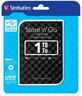 Verbatim HDD 1TB 3.0 Crn Kocka (53194)