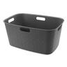 Curver Korpa za veš 45l softex, tamno siva CU 00572-Z68