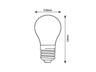 Rabalux LED vlakna Filament-LED