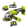 Set aku. ugaona brusilica (115mm) + punjač+ baterija 4Ah (18V ONE+™) - RYOBI R18AG-140S