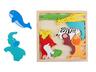 MARIONETTE WOODEN TOYS Drvena puzzle slagalica sa životinjama – 12 delova