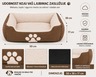 PET COMFORT Krevet za pse Braon 50 × 38 × 17 cm