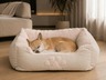 PET COMFORT Krevet za pse Bež 50 × 38 × 17 cm
