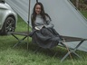 EASY CAMP Ćebe za kampovanje od flisa Heather