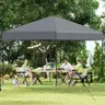 Venturo Garden 3x3m Sivi Paviljon sa mehanizmom