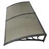 Nadstrešnica Aluminijumska 240x120cm Crna Bronza 5mm