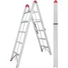SuperStep Duple Sklopive Štapne Alu Merdevine 2x5 188cm