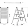 SuperStep Kućne Aluminijumske Merdevine 3 SLIM