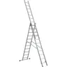 ELKOP Trodelne Aluminijumske Merdevine 3x11 - 6,3m