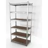 SuperHome 200x100x50cm 6x175kg Metalna Montažna Polica