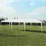 Paviljon za zabave 9x3m bez stranica Beli