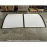 Nadstrešnica 240x100 Crna Providna 5mm Leksan